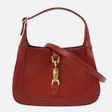 Gucci Jackie 1961 Mini Burgundy Leather Bag