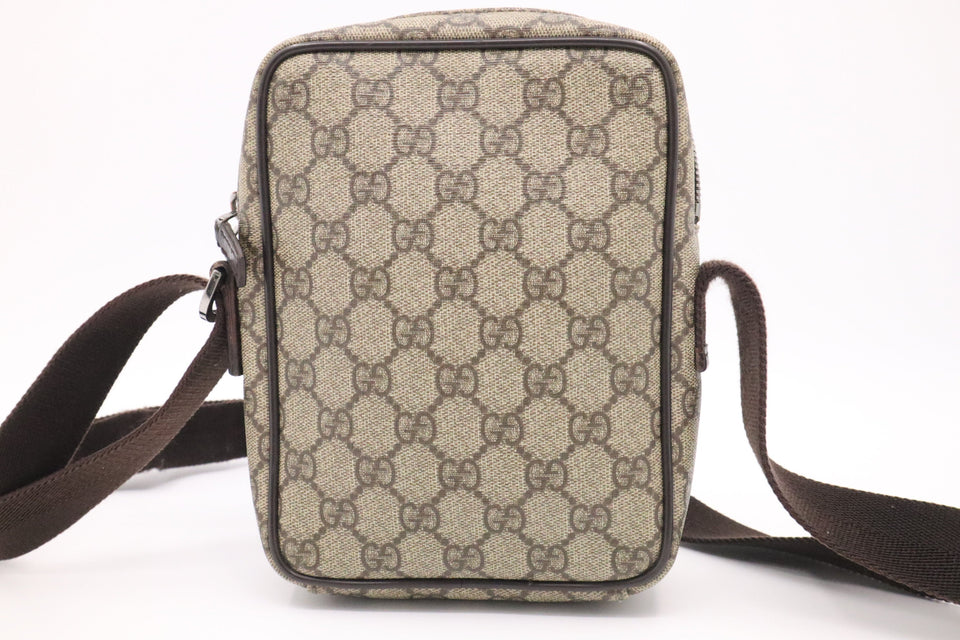 Gucci Small Crossbody in GG Supreme Canvas