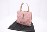 Gucci Handbag in Pink GG Canvas