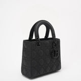 Christian Dior Cannage Small My ABC Dior Lady Dior Black