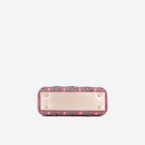 Christian Dior Mini Lady Dior - Pink Crystal Beaded