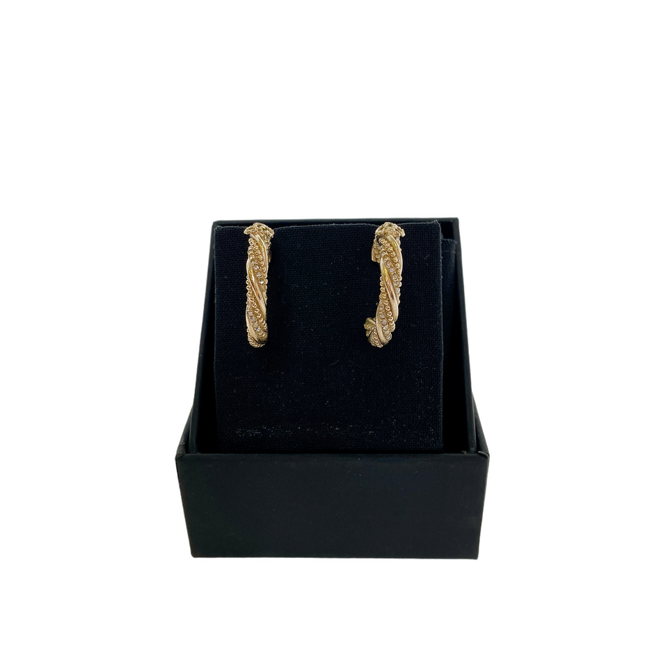 Chanel EARRING LIGHT GOLD