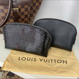 Louis Vuitton Black Epi Electric Small Cosmetic Pouch Bag