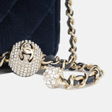 Chanel Vertical Clutch on Chain