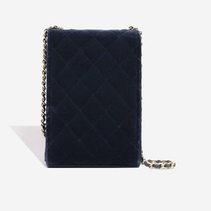 Chanel Vertical Clutch on Chain