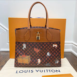 Louis Vuitton Limited Edition Catogram City Steamer Cabas XXL Bag