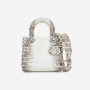 Christian Dior Small Lady Dior - Himalayan Crocodile