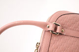Gucci Mini Dome Bag in Blush Pink MicroGuccissima Leather
