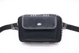 Burberry Waist Pouch in Black Check Nylon