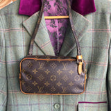 Louis Vuitton Vintage 2000 Monogram Marly Bandouliere Crossbody Bag