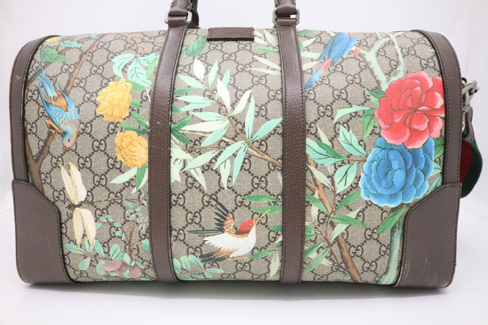 Gucci Travel Bag in Tian GG Supreme Canvas