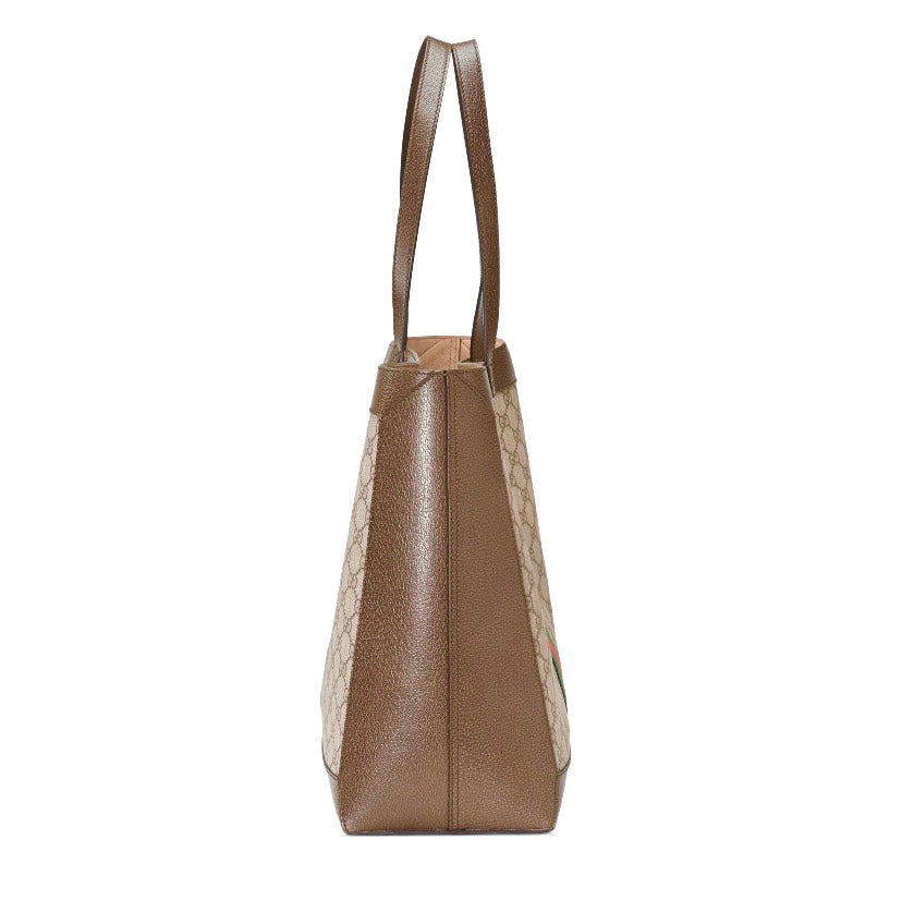 Gucci OPHIDIA SOFT GG SUPREME MEDIUM TOTE BAG