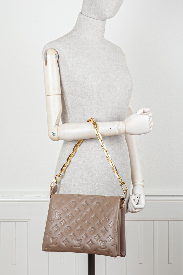 Louis Vuitton Coussin PM Bag Taupe