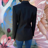 Louis Vuitton Black Zip Tuxedo Blazer - FR40 / USA 8