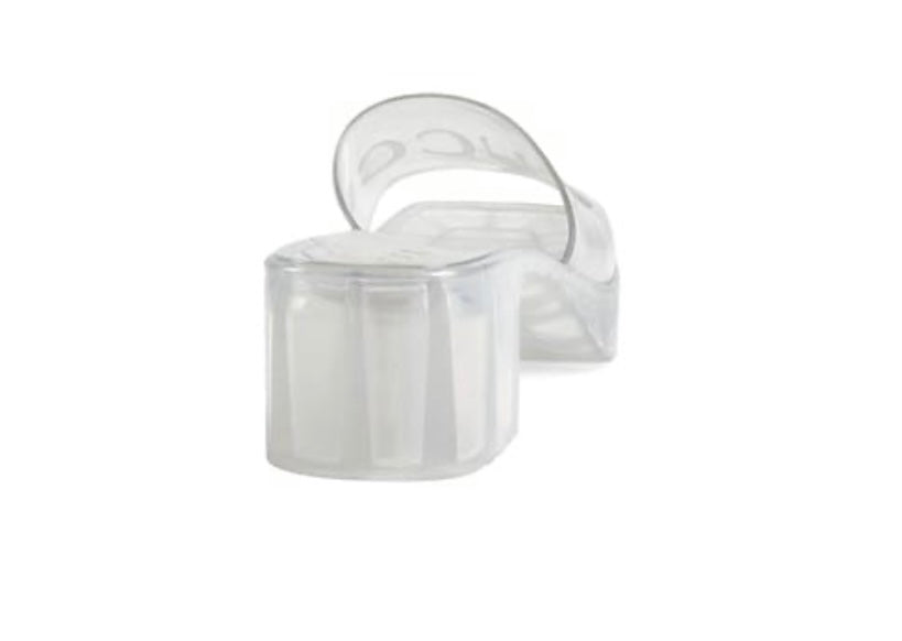 Gucci CLEAR RUBBER PLATFORM SANDALS