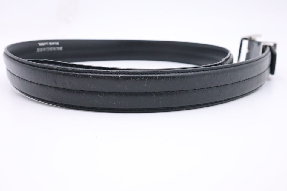 Burberry Belt in Black Leather