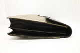 Gucci Business Case in GG Supreme Canvas and Brown Leather