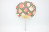 Gucci Apple Uchiwa Fan in Bamboo