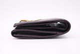 Gucci Compact Bifold Wallet in Burgundy Leather