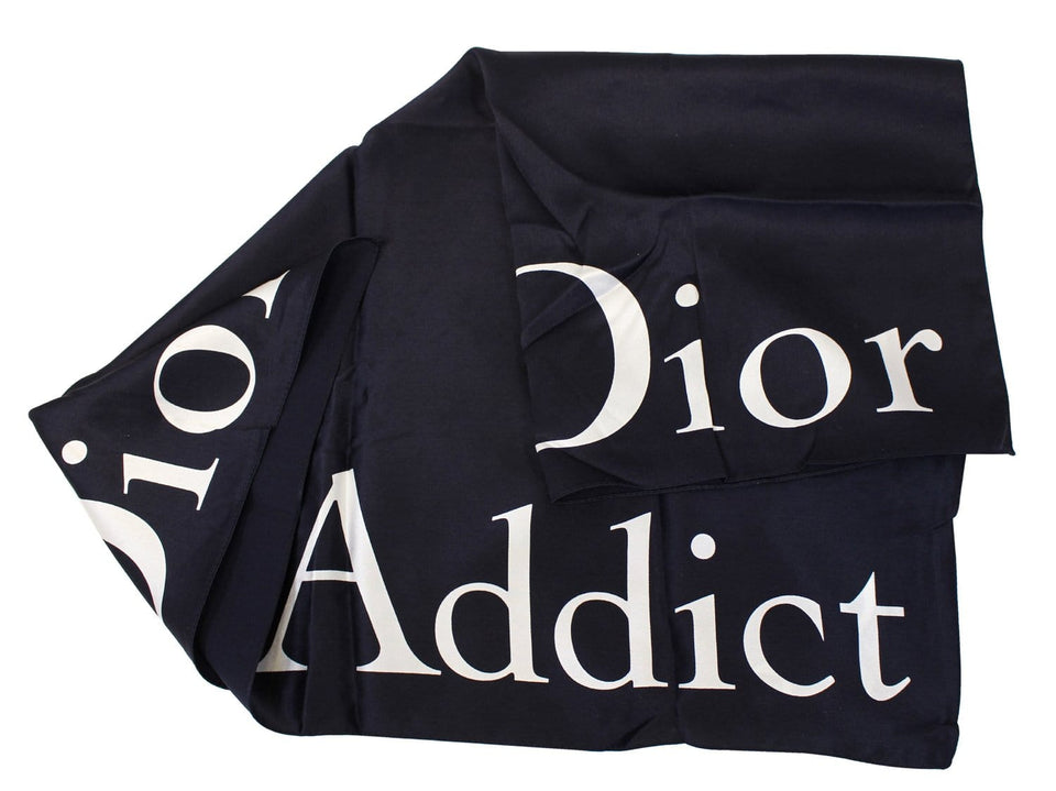 Christian Dior Black Dior Addict Handkerchief