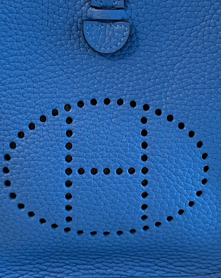 Hermes Evelyne TPM 16 Blue Frida
