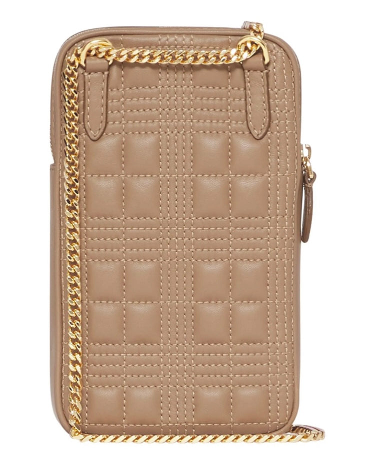 Burberry MINI LOLA QUILTED CROSSBODY POUCH
