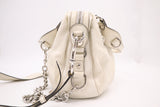 Gucci Boston Bag in Off White Guccissima Leather