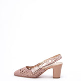 Dior J'ADior Nude Pink Slingback Pumps 38D