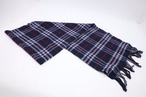 Burberry Scarf in Blue Cashmere