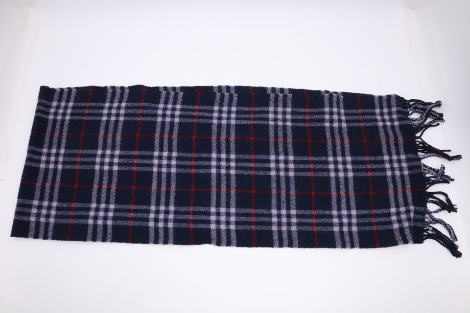 Burberry Scarf in Blue Cashmere