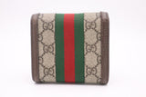 Gucci Ophidia Compact Wallet in GG Supreme Canvas