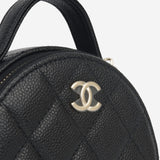 Chanel Round Clutch on Chain with Handle