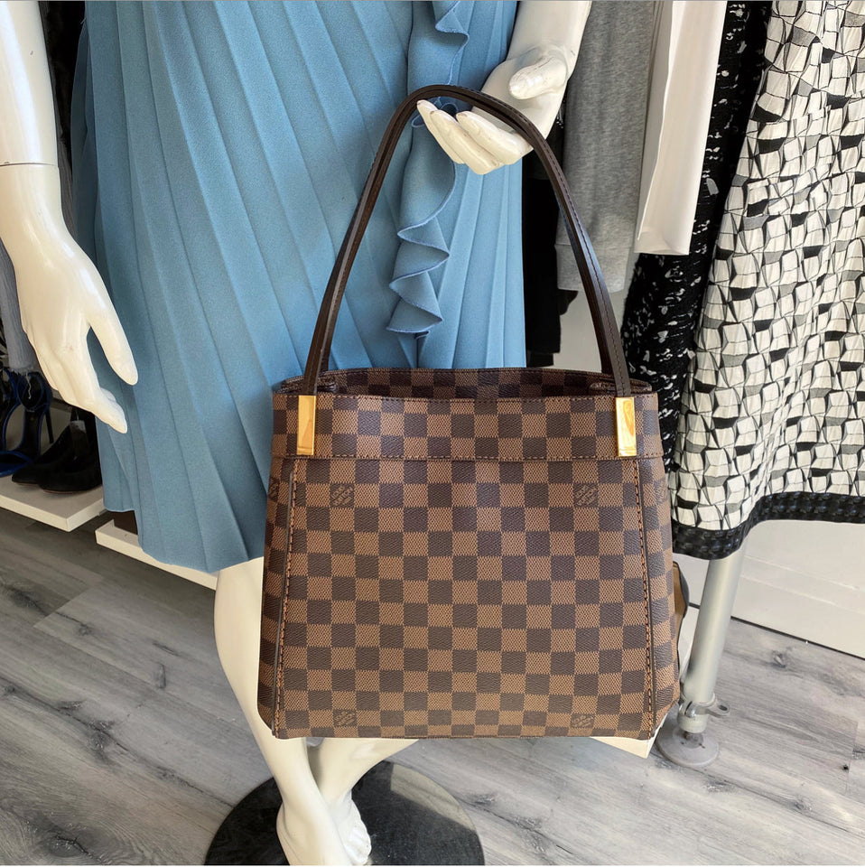 Louis Vuitton Damier Ebene Marylebone PM Tote Bag
