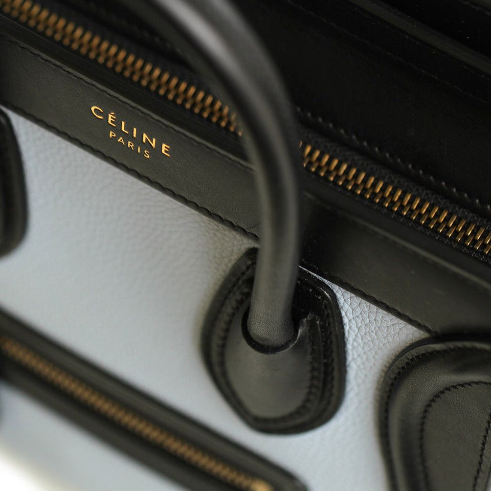 Nano tri-colour luggage tote