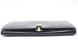 Gucci Long Wallet in Black Patent Leather