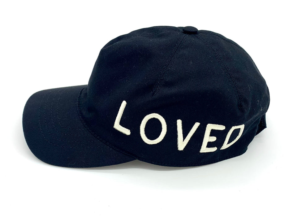 Gucci LOVED EMBROIDERED CAP