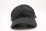 Gucci Cap in Black GG Canvas
