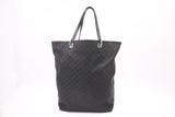 Gucci Large Tote in Black GG Canvas