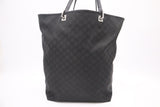 Gucci Tote Bag in Black Nylon Canvas