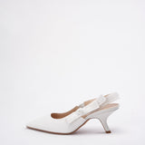 Christian Dior J'ADior Slingback Pump in White 38D