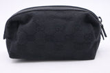 Gucci Pouch in Black Canvas