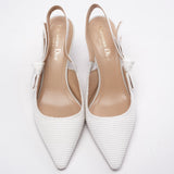 Christian Dior J'ADior Slingback Pump in White 38D