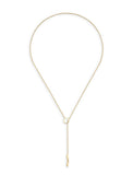 Gucci LINK TO LOVE LARIAT 18K GOLD NECKLACE