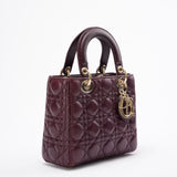 Dior Small Lady Dior My ABCDior Bag in Burgundy 2018