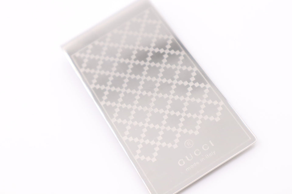 Gucci Money Clip with Diamante Pattern
