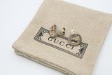 Gucci GG Stud Earrings in Sterling Silver