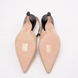 Dior J'ADior Slingback Pumps in Beige Two-Tone Fabric 39D