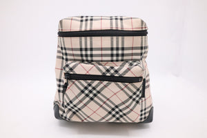 Burberry Backpack in Beige Check Nylon