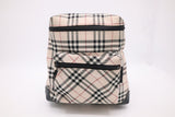 Burberry Backpack in Beige Check Nylon