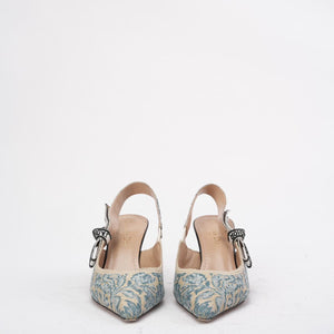 Christian Dior J'ADior Slingback Pump 38 Blue Taille
